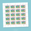 Celebration Blooms 2024 | Sheet of 20 | First-Class Mail Forever Postage Stamps