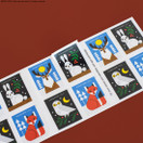 Winter Woodland Animals USPS Forever Postage Stamp 2 Book of 20 US First Class Seasons Holiday Snow Habitat Gift Wedding Celebration Christmas Tradition Announcement (40 Stamps)