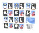 Winter Woodland Animals USPS Forever Postage Stamp 2 Book of 20 US First Class Seasons Holiday Snow Habitat Gift Wedding Celebration Christmas Tradition Announcement (40 Stamps)