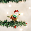 Old World Christmas Ornaments Santa Bird Glass Blown Ornaments for Christmas Tree