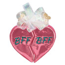 Old World Christmas BFF Hearts.