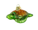 Old World Christmas Ornaments: Turtles Glass Blown Ornaments for Christmas Tree, Green Sea
