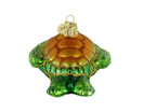 Old World Christmas Ornaments: Turtles Glass Blown Ornaments for Christmas Tree - Green Sea
