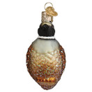 Old World Christmas Quail Glass Blown Ornament for Christmas Tree