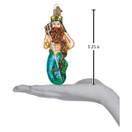 Old World Christmas Ornaments: Sea and Water Animals Glass Blown Ornaments for Christmas Tree, Neptune