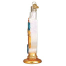 Old World Christmas Ornaments: Hanukkah Glass Blown Ornaments for Christmas Tree - Menorah