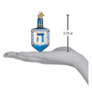 Old World Christmas Hanukkah Glass Blown Ornaments for Christmas Tree Dreidel