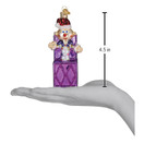 Old World Christmas Charlie-in-The-Box Glass Hanging Ornament