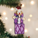 Old World Christmas Charlie-in-The-Box Glass Hanging Ornament.
