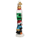 Old World Christmas North Pole Glass Blown Ornament for Christmas Tree