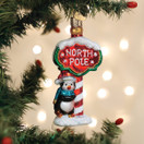 Old World Christmas North Pole Glass Blown Ornament for Christmas Tree