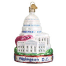 Old World Christmas Cities, Places and Landmarks Glass Blown Ornaments for Christmas Tree Washington D.C..