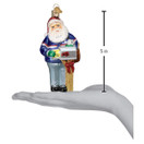 Old World Christmas Postman Santa Ornament, Multi