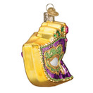 Old World Christmas 36241 Cities, Places and Landmarks Glass Blown Ornaments for Christmas Tree Mardi Gras Mask | 3 X 3 X 2.5