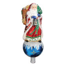 Old World Christmas Ornaments: Father Christmas Tree Top Glass Blown Ornaments for Christmas Tree