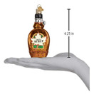 Old World Christmas Breakfast Food Glass Blown Ornaments for Christmas Tree Maple Syrup | Maple Syrup