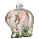 Old World Christmas Ornaments Baby Elephant Glass Blown Ornaments for Christmas Tree