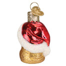 Old World Christmas Gumdrops Mini Santa's Kitten Glass Blown Ornament for Christmas Tree | Santa's Kitten