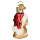 Old World Christmas Gumdrops Mini Santa's Kitten Glass Blown Ornament for Christmas Tree | Santa's Kitten
