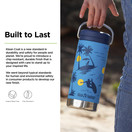 KLEAN KANTEEN Tkwide Surfer Twist Cap with Insulated Water Bottle 12oz, 1 EA