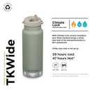 KLEAN KANTEEN Wide Twist Cap Bottle 32oz, 1 EA | Sea Spray