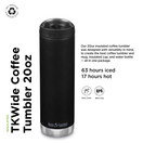 Klean Kanteen TK Wide 20 Oz. Black