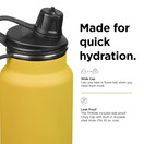 Klean Kanteen TKWide 32oz (with Chug Cap) - Marigold