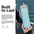 Klean Kanteen TK Wide 20 Oz Twist Top Blue Tint.