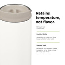 Klean Kanteen TK Wide 20oz. Tofu