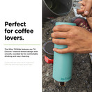 KLEAN KANTEEN Tkwide Green Beryl Cafe Cap with Insulated Bottle 20 oz. | 1 EA