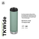 KLEAN KANTEEN Tkwide Green Beryl Cafe Cap with Insulated Bottle 20 oz. | 1 EA