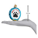 Old World Christmas Ornaments: Dog and Pet Accessories Glass Blown Ornaments for Christmas Tree - Dog Collar