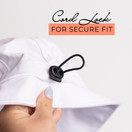 Sun 'N' Sand Packable Sun Hat Women - Cotton Summer Hat - Beach Hats for Women - Foldable Packable Hat w/ Drawstring - 3.5" | One Size, Lilac