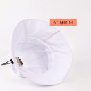 Sun 'N' Sand Packable Sun Hat Women - Cotton Summer Hat - Beach Hats for Women - Foldable Packable Hat w/ Drawstring - 3.5" | One Size, Lilac