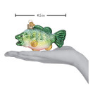 Old World Christmas Fish Collection Glass Blown Ornaments for Christmas Tree Bass