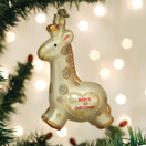 Old World Christmas Baby's First Christmas Glass Blown Ornament for Christmas Tree | Baby's First Chrismas