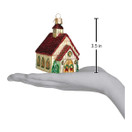 Old World Christmas Church Collection Glass Blown Ornaments Tree Christmas Chapel
