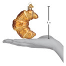 Old World Christmas Croissant Glass Blown Ornament for Christmas Tree