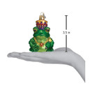 Old World Christmas Sea and Water Animals Glass Blown Ornaments for Christmas Tree Frog King