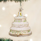 Old World Christmas Bride and Groom Gifts Glass Blown Ornaments for Christmas Tree, Wedding Cake