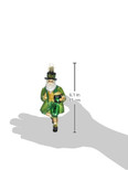 Old World Christmas Irish Santa Glass Blown Ornament for Christmas Tree