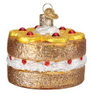 Old World Christmas Pineapple Upside Down Cake Glass Blown Ornament for Christmas Tree