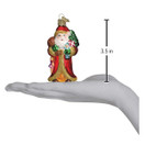 Old World Christmas Ornaments Father Christmas W/Gifts Glass Blown Ornaments Tree
