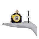 Old World Christmas Glass Blown Ornament Tape Measure (32295)