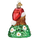 Old World Christmas Santa Groundhog Glass Blown Ornament for Christmas Tree