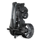 Motocaddy M7 Motorized Electric Rechargeable Battery Golf Caddy for Carrying Clubs and Golf Bag w/ Remote Control, Anti Tip Wheel, & Downhill Control