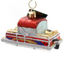 Old World Christmas Fisherman Collection Glass Blown Ornaments for Christmas Tree Pontoon