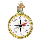 Old World Christmas 36226 Fisherman Collection Glass Blown Ornaments for Christmas Tree Compass