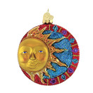Old World Christmas Jeweled Sun Glass Blown Ornament for Christmas Tree