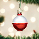 Old World Christmas Fisherman Collection Glass Blown Ornaments for Christmas Tree Fishing Bobber